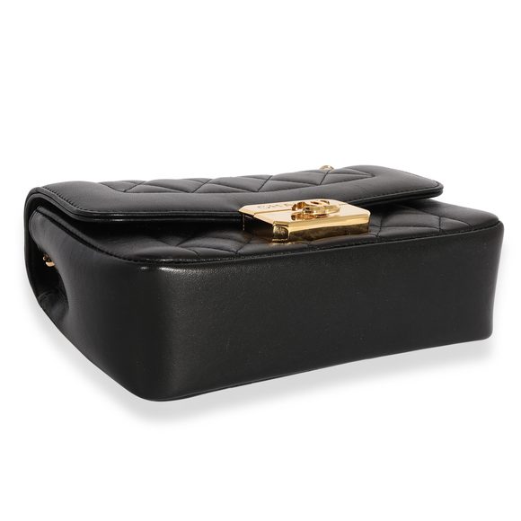 Chanel Black Quilted Lambskin Chic With Me Mini Flap Bag - Picture 7 of 7